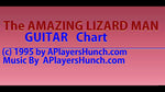 The Amazing Lizard Man    GUITAR PAVMC